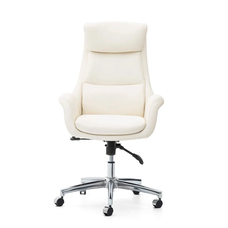 Faux Leather Office Chair - Swivel - Multiple Colors