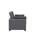 Serta Morrison Full Convertible Loveseat