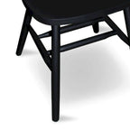 International Concepts Solid Wood Windsor Spindle Back Dining Chair
