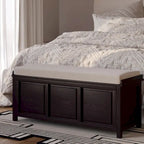 John Louis Home Solid Wood Open Top Storage Bench