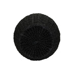 Household Essentials Handwoven Barrel Wicker Storage Basket Side Table - 17.0L x 17.0W x 19.0H