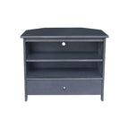 Solid Hardwood Mission Corner TV Stand