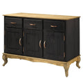 Wood Buffet Sideboard Green