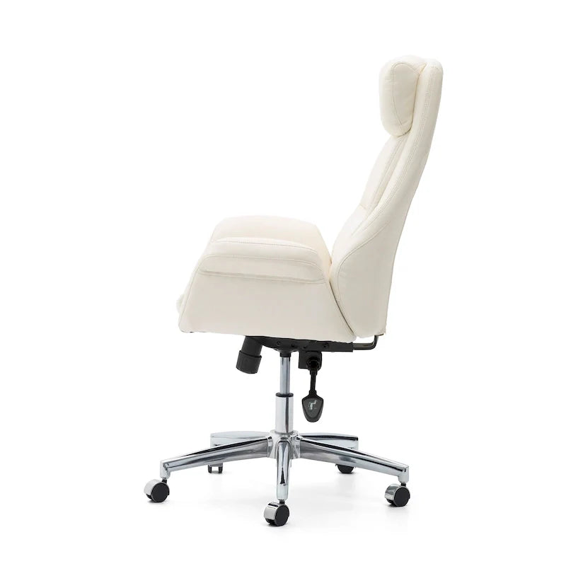 Faux Leather Office Chair - Swivel - Multiple Colors