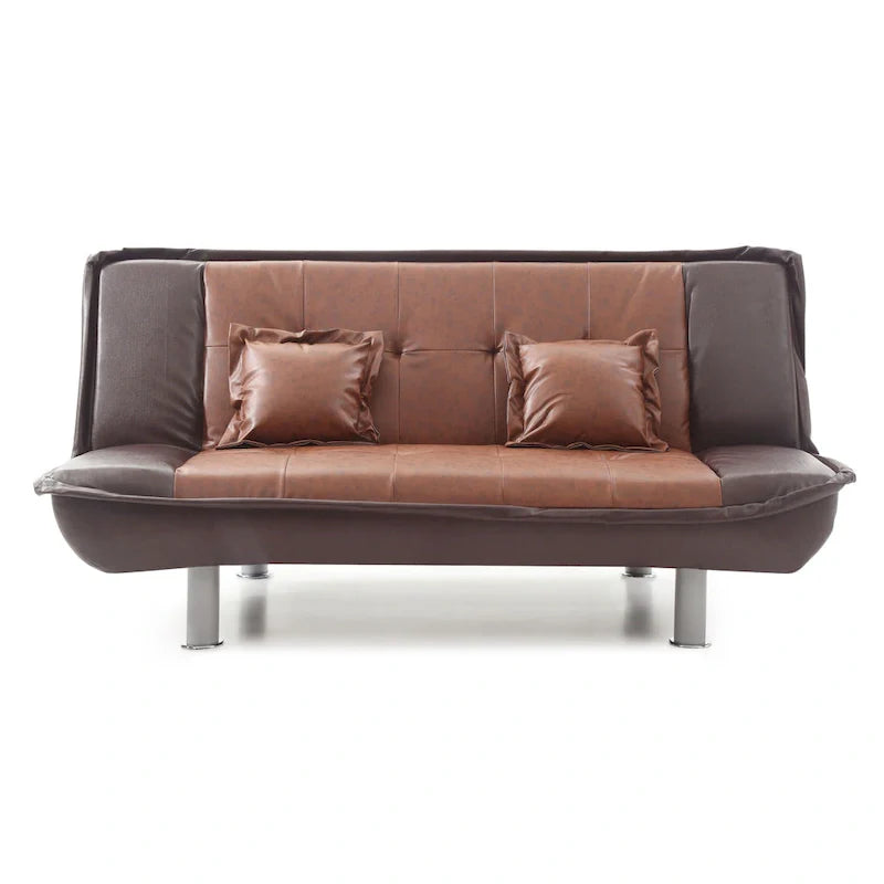 Lionel Faux Leather Sofa Bed