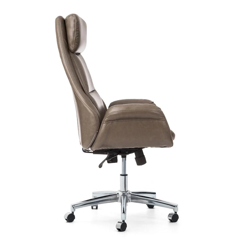 Faux Leather Office Chair - Swivel - Multiple Colors
