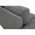 Miles Mid Century Modern Loveseat 2 Seater Sofa Couch with Reversible Back Pillows Large
