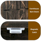 64 Farmhouse Tall Kitchen Pantry Storage Cabinet with 2 Drawers & Doors