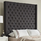 Naples Button-tufted Wingback Headboard only by iNSPIRE Q Artisan