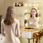 Makeup Vanity with 3 Lighting Colors