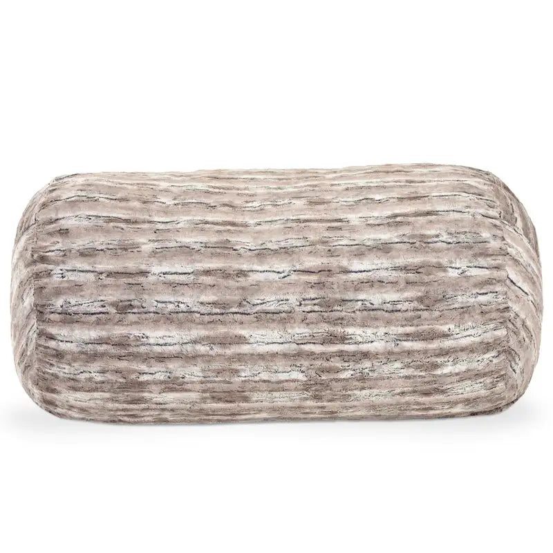 Grand Lounger 7 Foot Bean Bag Sofa For Adults - Luxe Faux Fur