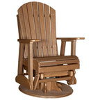 Poly Lumber Adirondack Swivel Glider Chair