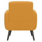 Carson Carrington Keflavik Mustard Yellow Mid-century Accent Chair
