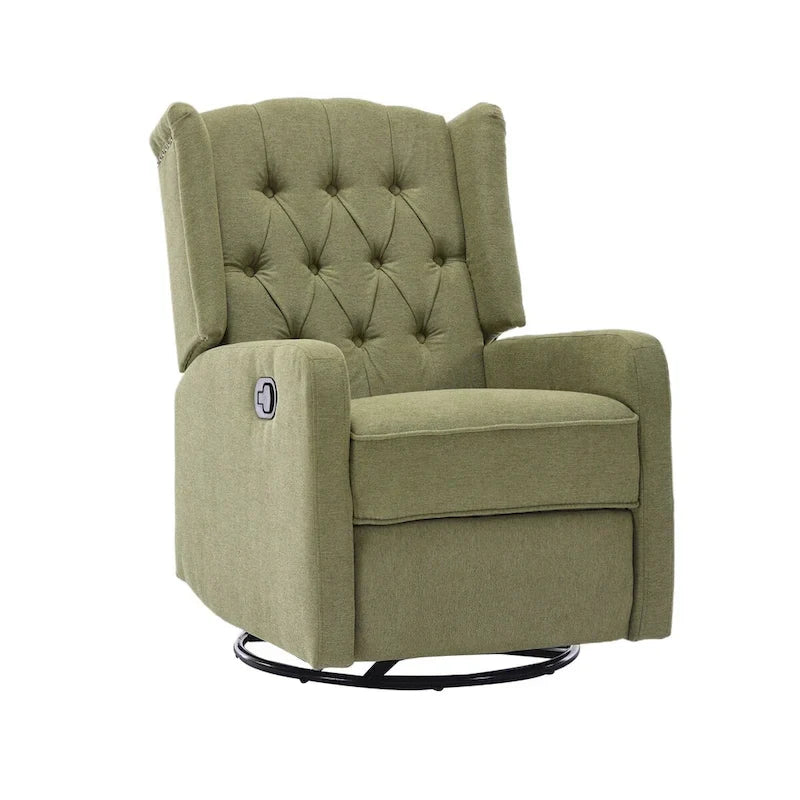 Multi-gear adjustable lounge chair 360 degrees full rotation rocking chair