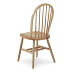 International Concepts Solid Wood Windsor Spindle Back Dining Chair