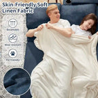80 L-Shaped Sofa Couch Bed, Sofa Sleeper with Pull Out Bed, Reversible Sleeper Sofa Bed