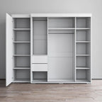 Three-Mirror Wardrobe