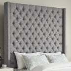 Naples Button-tufted Wingback Headboard only by iNSPIRE Q Artisan