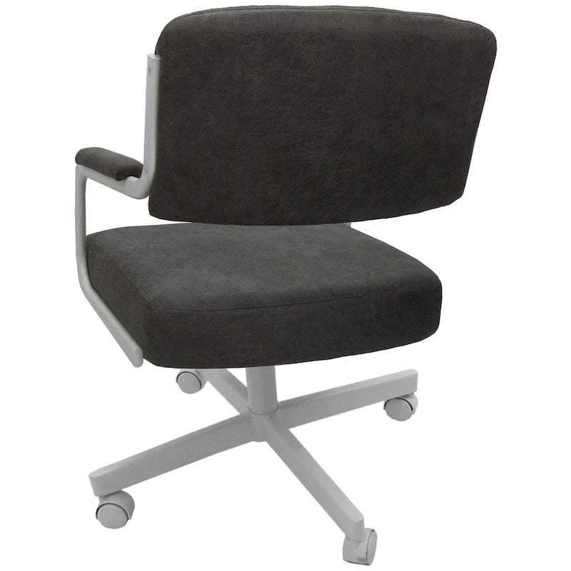 Swivel Kitchen Dining Caster Chair with Wheels - M-110 - N/A