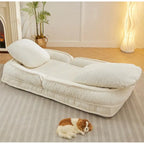 Lazy Sofa Couch,5 Adjustable Position,Sit,Sleep,Fold,Suit to Put in Bedroom, Living Room