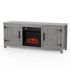 58 Farmhouse Electric Fireplace TV Stands Console Table for TV's up to 65