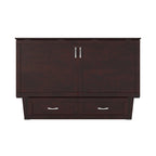 Chelsea Queen Murphy Bed Chest with Mattress