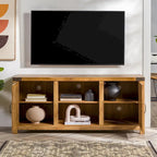 Middlebrook Firebranch 58-inch Barn Door TV Stand