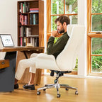 Faux Leather Office Chair - Swivel - Multiple Colors