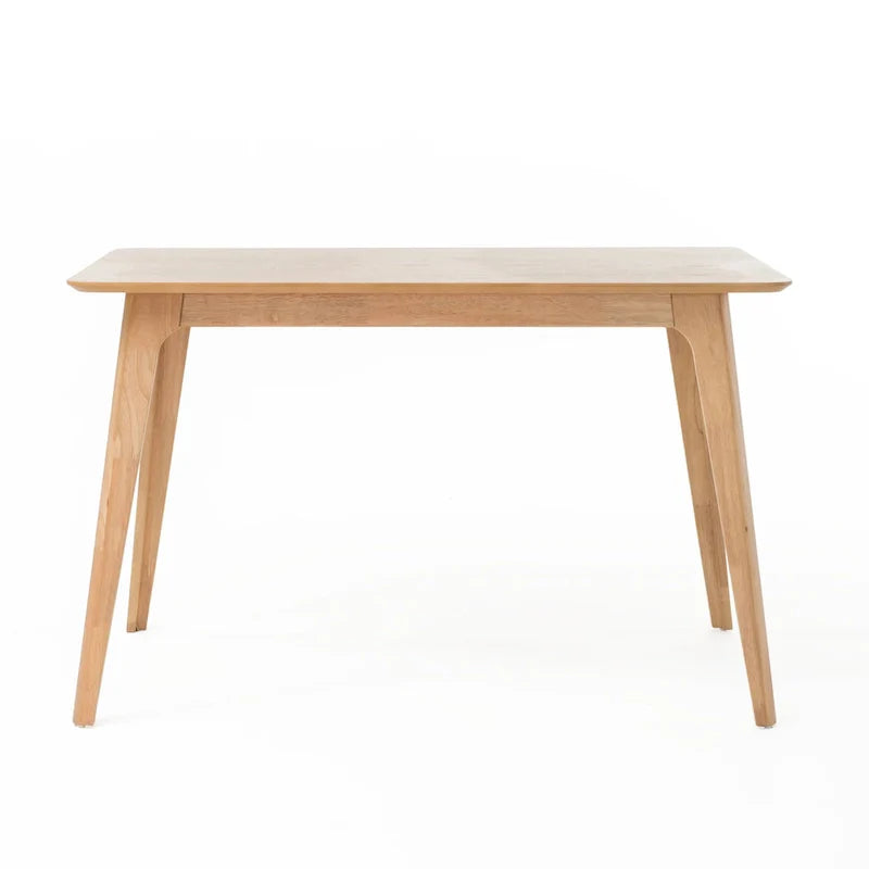 Idalia Fabric and Rubberwood 5-piece Wood Rectangular Dining Set by Christopher Knight Home