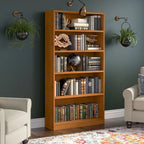 Universal Tall 5 Shelf Bookcase Storage by Bush Furniture