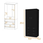 Prescott Armoire - White