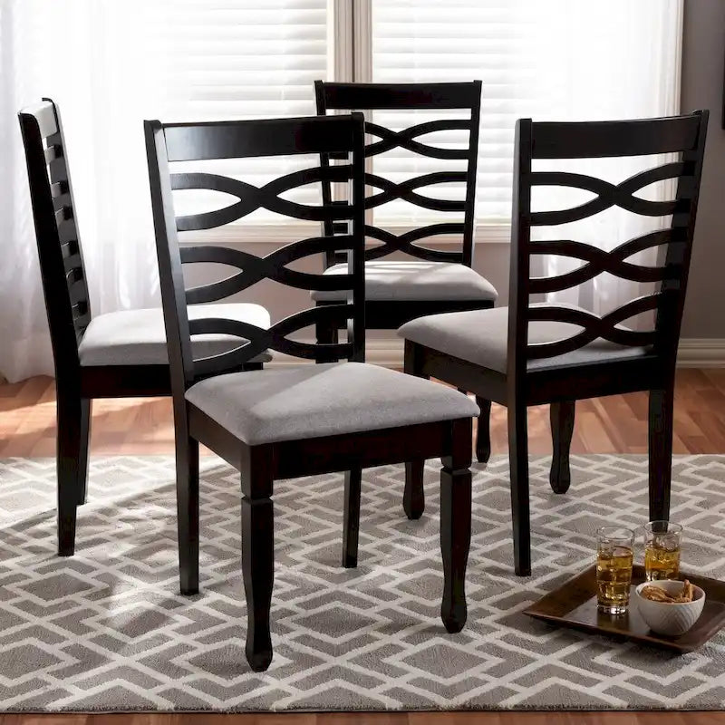 Modern and Contemporary Dining Chair 4-Piece Set