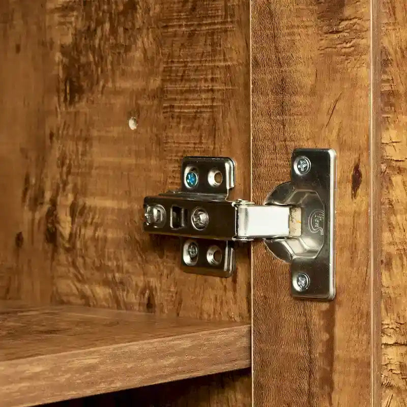 High Wardrobe/Armoires with 3 Shelves