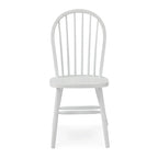 International Concepts Solid Wood Windsor Spindle Back Dining Chair
