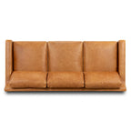 Poly & Bark Sorrento Sofa - Full Grain Genuine Italian Leather
