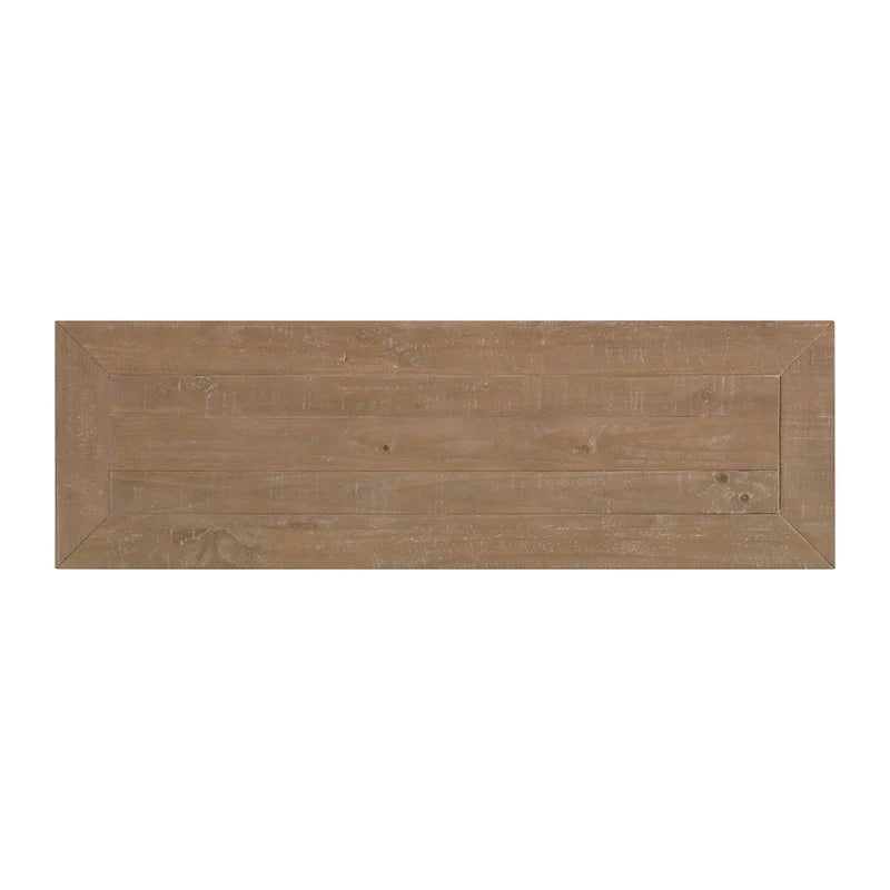 The Gray Barn Downington Solid Wood 2-Drawer Sofa Console Table