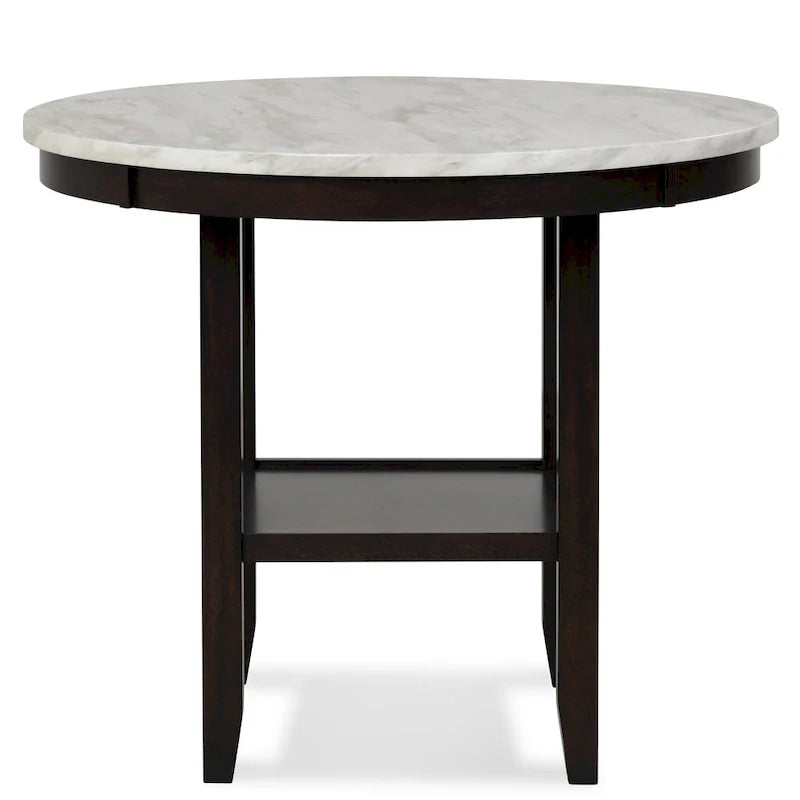 New Classic Furniture Reginald 5-Piece Round Counter Set