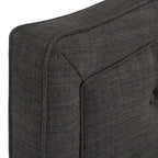Fontana Adjustable Diamond-tufted Arched Back Bed by iNSPIRE Q Classic