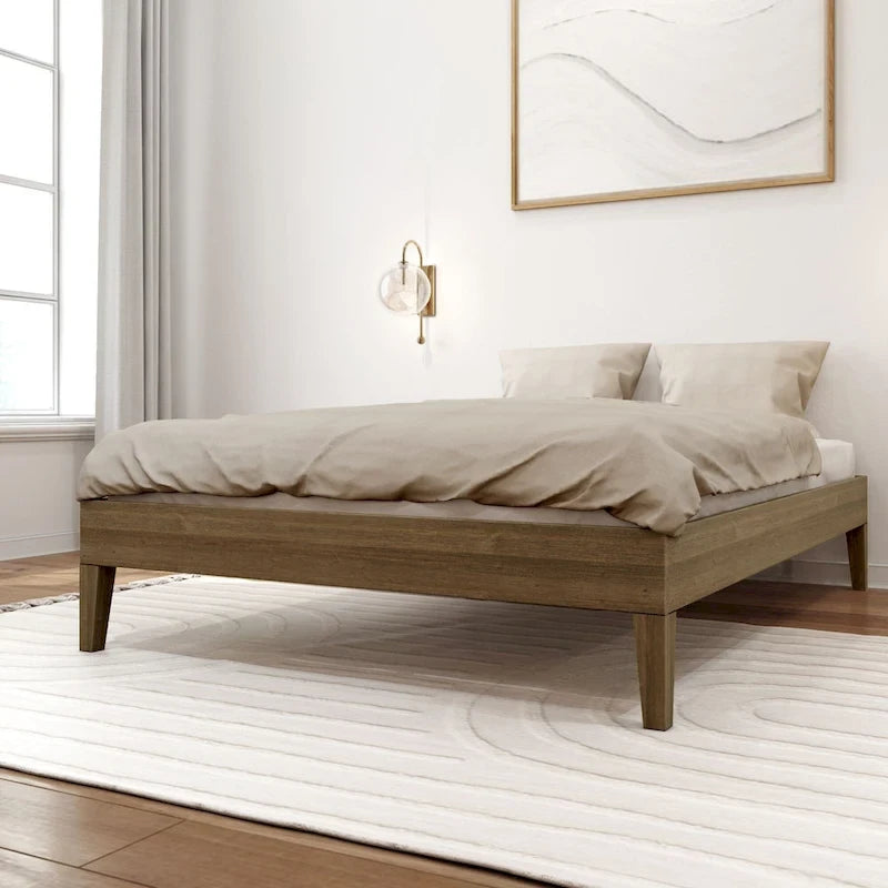 Plank and Beam Full-Size Platform Bed