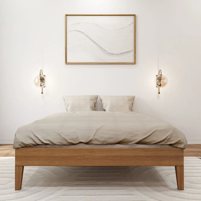 Plank and Beam Full-Size Platform Bed