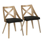 The Gray Barn Charlotte Farmhouse Chair - Set of 2