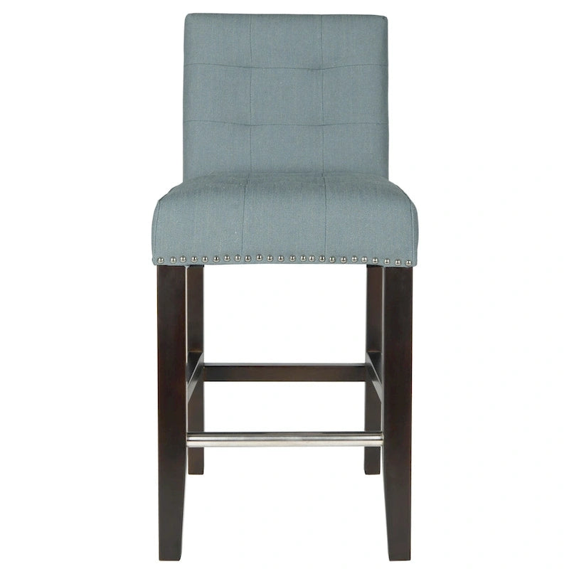 SAFAVIEH Lashunda 24-inch Counter Stool - 16.7 W x 20.1 L x 34.4 H - 17Wx20Dx34H