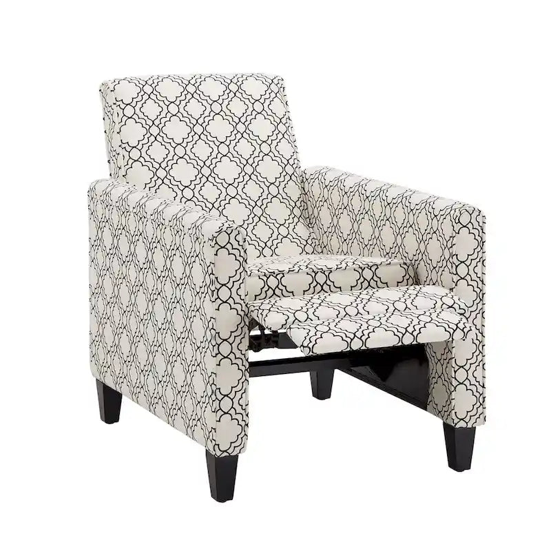Tabitha Fabric Push Back Recliner by iNSPIRE Q Modern