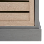 SAFAVIEH Mozella 3-Drawer Cushion Bench - 42 W x 15 D x 20 H - 42Wx15Dx20H