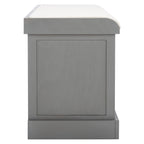 SAFAVIEH Mozella 3-Drawer Cushion Bench - 42 W x 15 D x 20 H - 42Wx15Dx20H