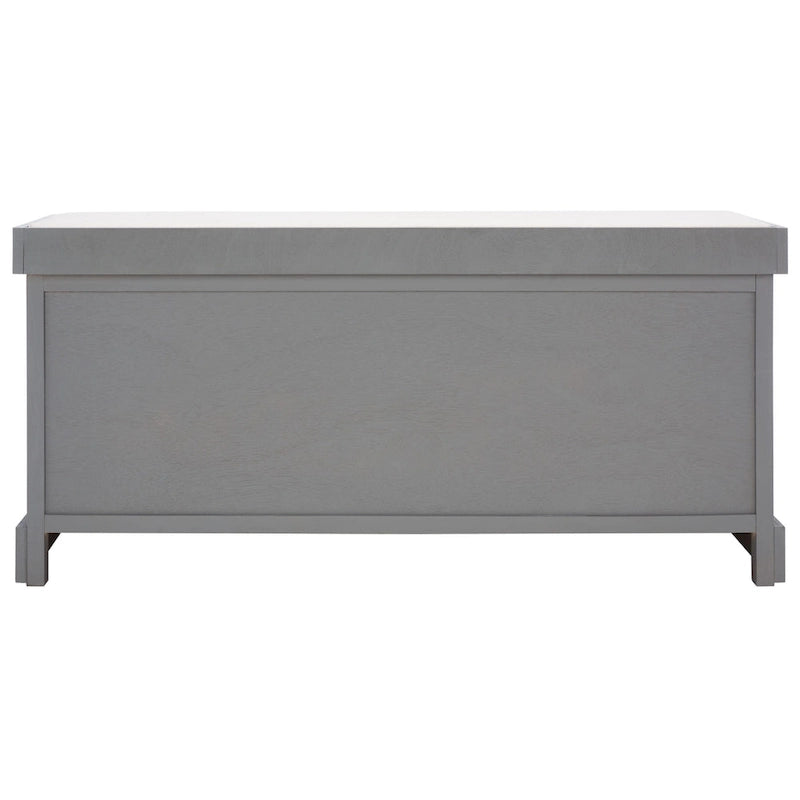 SAFAVIEH Mozella 3-Drawer Cushion Bench - 42 W x 15 D x 20 H - 42Wx15Dx20H