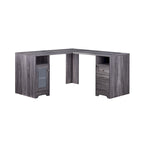 Barlon Transitional 59-inch L-shaped Computer Desk with USBs by Furniture of America