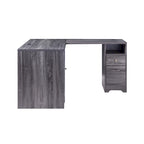 Barlon Transitional 59-inch L-shaped Computer Desk with USBs by Furniture of America