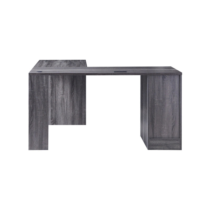 Barlon Transitional 59-inch L-shaped Computer Desk with USBs by Furniture of America