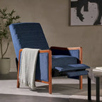 Anaura Channel Stitch Pushback Recliner by Christopher Knight Home